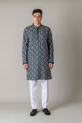 MLS PRINTED KURTA PAJAMA