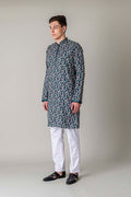 MLS PRINTED KURTA PAJAMA
