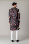 MLS PRINTED KURTA PAJAMA