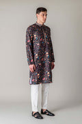 MLS PRINTED KURTA PAJAMA