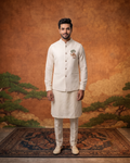 MLS EMBROIDERED JAWAHAR JACKET 1PC