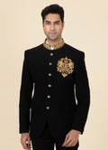 MLS EMBROIDERED JODHPURI SUIT 2PCS
