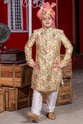 MLS SILK KIDS SHERWANI 1PCS