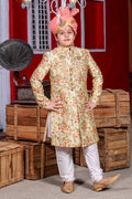 MLS SILK KIDS SHERWANI 1PCS