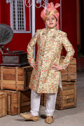 MLS SILK KIDS SHERWANI 1PCS