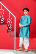 MLS SILK KIDS SIDE CUT KURTA PAJAMA