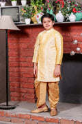 MLS SILK KIDS SIDE CUT KURTA PAJAMA