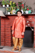 MLS SILK KIDS SIDE CUT KURTA PAJAMA