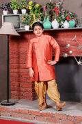 MLS SILK KIDS SIDE CUT KURTA PAJAMA