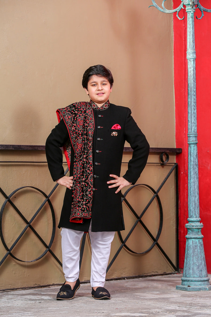 MLS TR KIDS SHERWANI 3PCS