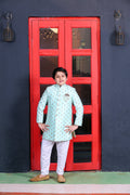 MLS SILK KIDS SHERWANI 1PCS