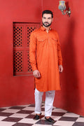 MLS Cotton Pathani Suit