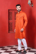 MLS Cotton Pathani Suit