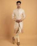 MLS GEORGETTE EMBROIDERED SHERWANI 1PCS