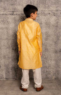 MLS SILK EMBROIDERED KIDS KURTA PAJAMA