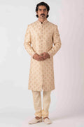 MLS EMBROIDERED SHERWANI 1 PC