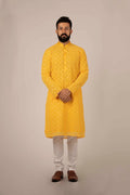 MLS Georgette Chikan Kurta PAJAMA