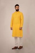 MLS Georgette Chikan Kurta PAJAMA