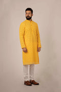 MLS Georgette Chikan Kurta PAJAMA