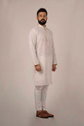 MLS Georgette Chikan Kurta PAJAMA