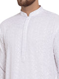MLS Cotton Chikan Kurta