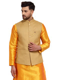 MLS Cotton Jute Nehru Jacket