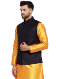 MLS Cotton Jute Nehru Jacket
