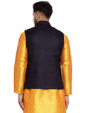 MLS Cotton Jute Nehru Jacket