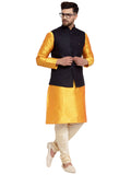 MLS Cotton Jute Nehru Jacket