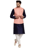 MLS Cotton Jute Nehru Jacket