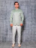 MLS Jacquard Jodhpuri Suit