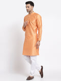 MLS Dupion Silk Plain Kurta