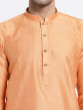 MLS Dupion Silk Plain Kurta