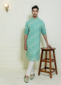 MLS Chikan Georgette Kurta PAJAMA