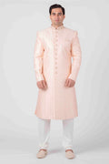 MLS EMBROIDERED SHERWANI 1PC