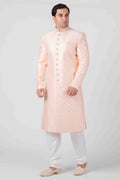MLS EMBROIDERED SHERWANI 1PC