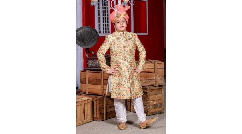 Dressing up your kid royally with Sherwani