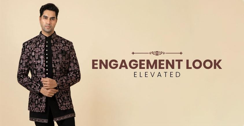 Engagement Dress for Men – A Style Playbook by Mohanlal Sons