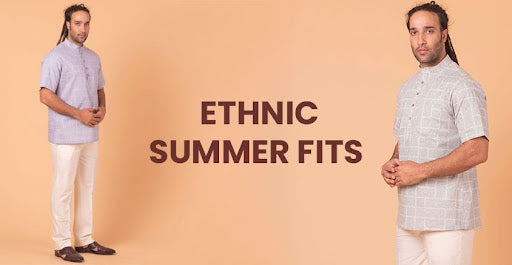 Ethnic Summer Fits: The Short Kurta Collection by Mohanlal Sons