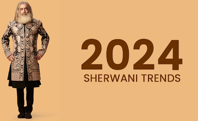 Wedding Sherwani Trends for  2024: Style, Colours, and Designs for the Modern Groom