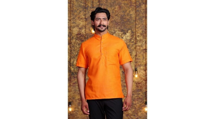 Styling up with cotton Modi kurta