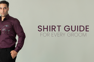 The Ultimate Groom’s Shirt Guide for Every Indian Wedding Function
