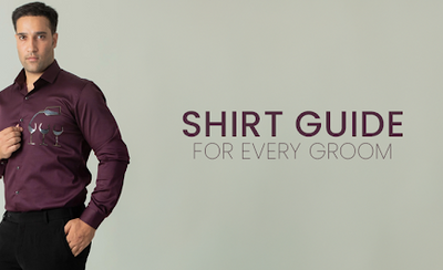The Ultimate Groom’s Shirt Guide for Every Indian Wedding Function