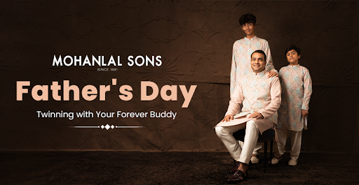 Printed Kurta Pajama for Men: Twinning with Your Forever Buddy – Your Father