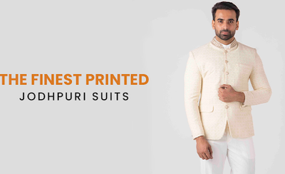 How Printed Jodhpuri Suits Are Pioneering Men’s Luxury Fashion