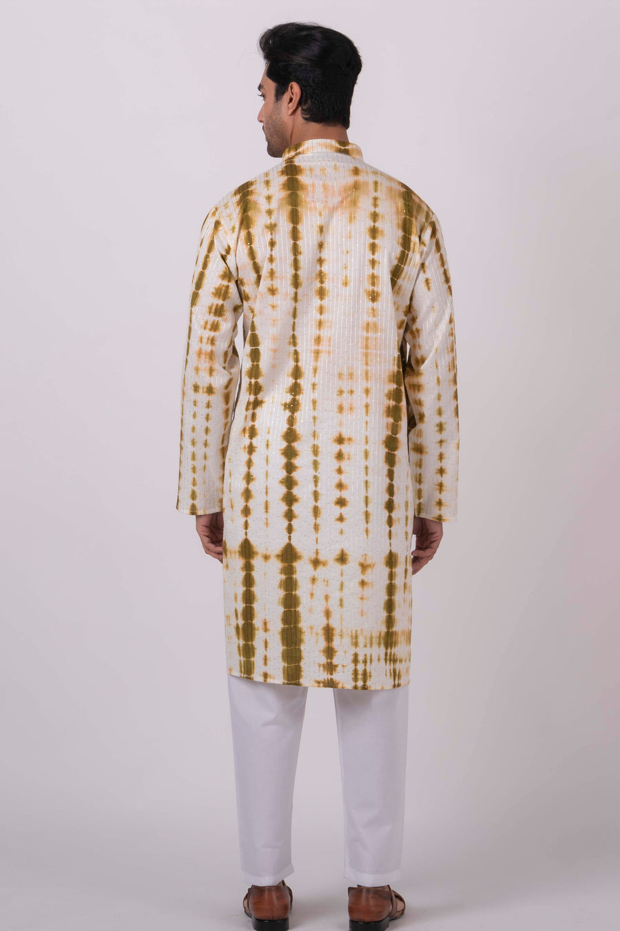 MLS EMBROIDERED KURTA PAJAMA