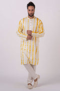 MLS EMBROIDERED KURTA PAJAMA