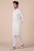 MLS CHIKANKARI KURTA PAJAMA