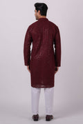 MLS CHIKANKARI KURTA PAJAMA