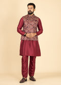 MLS KURTA JAWAHAR SET 3PCS